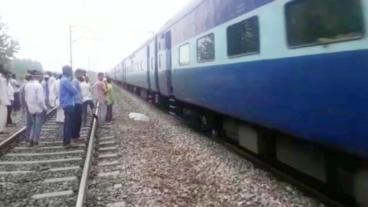 YOUTH DIES AFTER HIT BY TRAIN