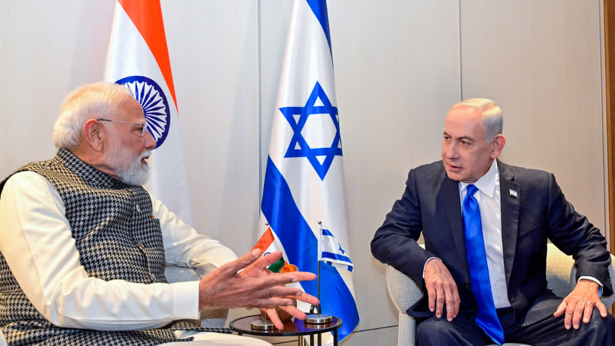 PM Modi Israel visit Narendra Modi Knesset speech Benjamin Netanyahu India Israel relations
