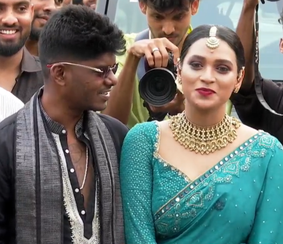 VEDAN MARRIGAE  RAPPER VEDAN WEDDING PHOTOS  RAPPER VEDAN AND NAVAMI LATHA  VEDAN PERSONAL LIFE