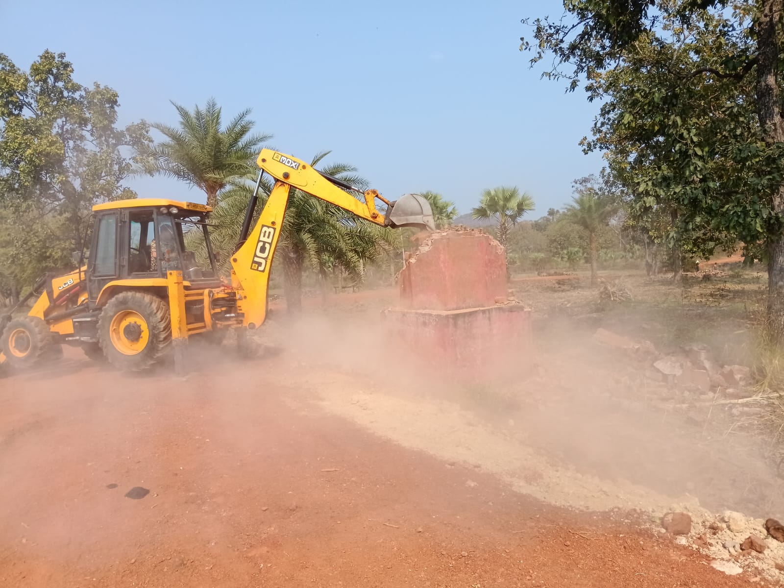 Naxal Memorial Demolished