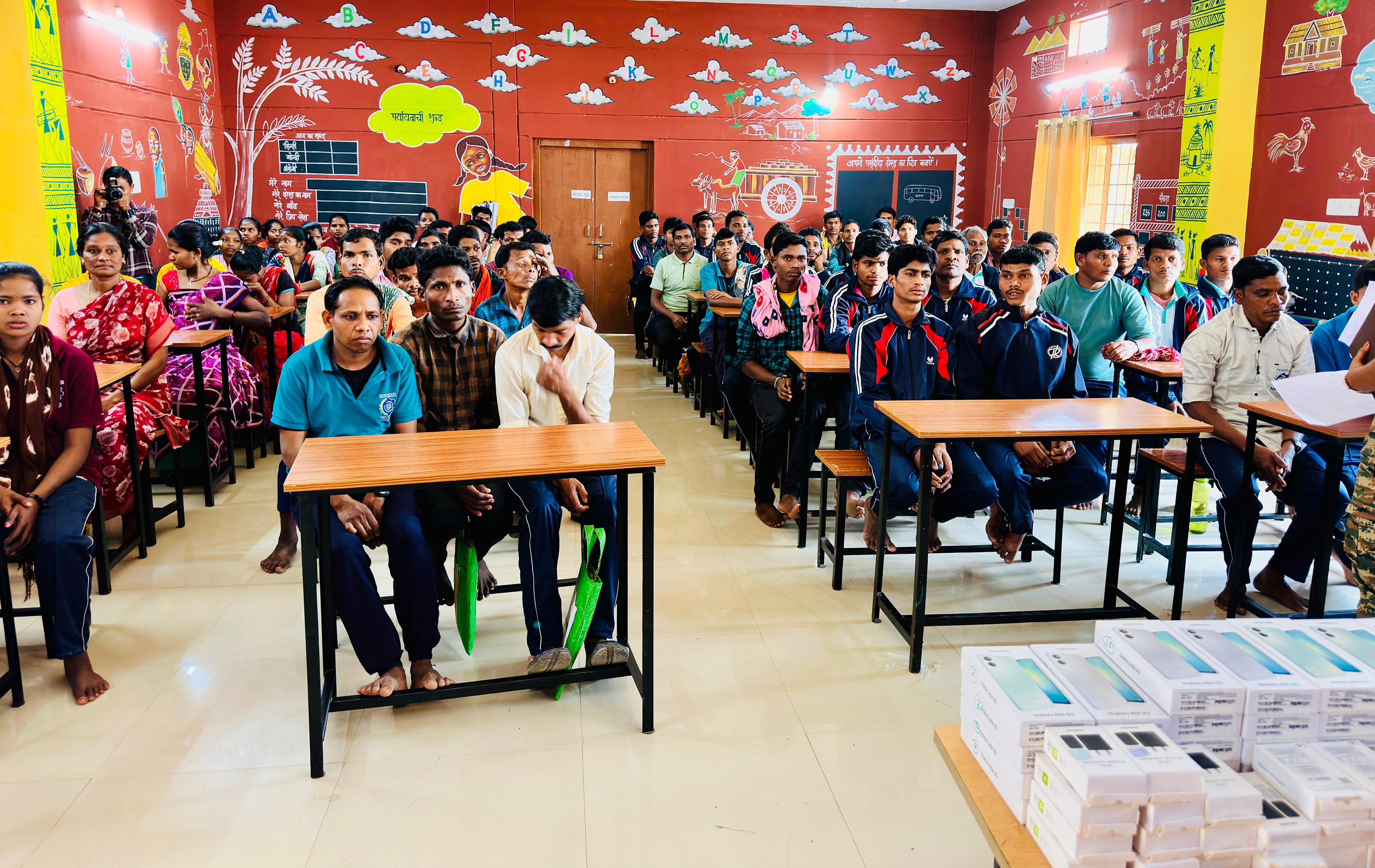 Employment training for surrendered Naxalites
