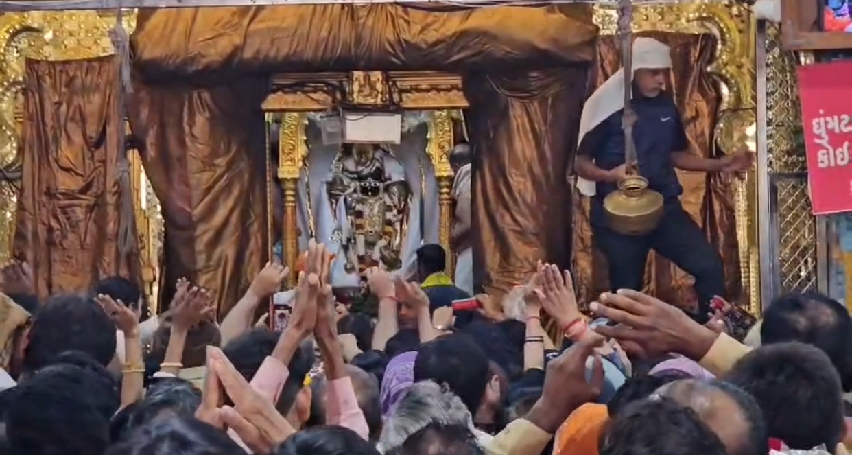 રણછોડરાયજી મંદિરમાં દર્શનના સમયમાં વધારો કરવા સાથે ફેરફાર કરવામાં આવ્યો