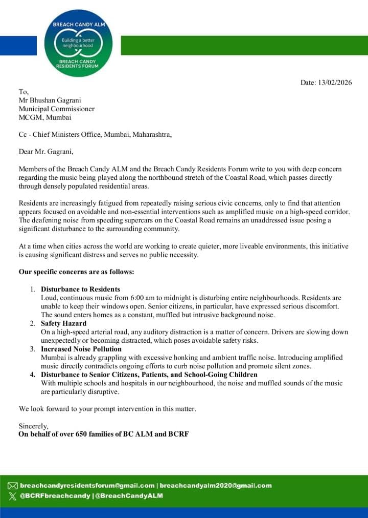 Mumbai costal musical road