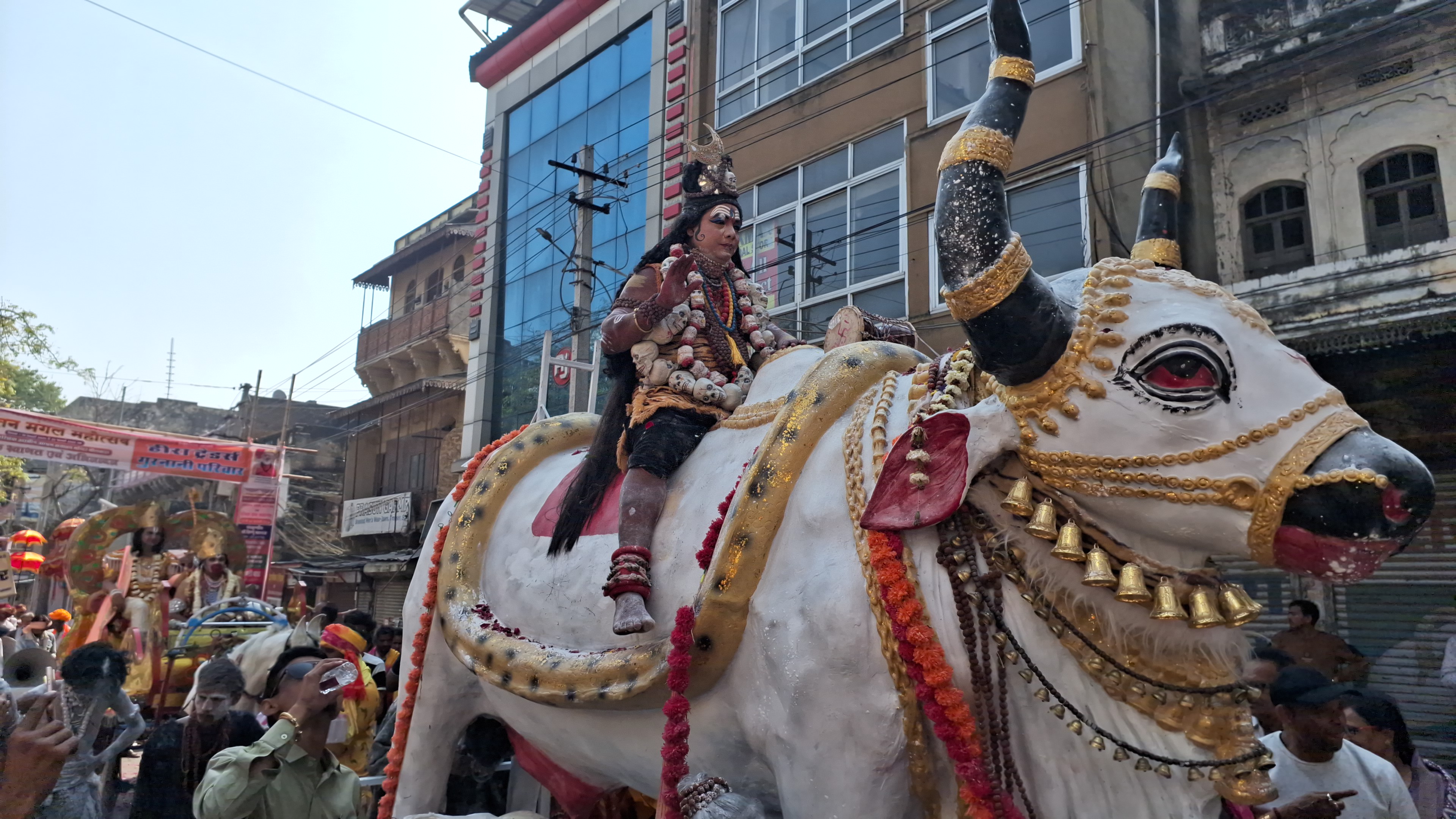 Nandi ride in bhilwara