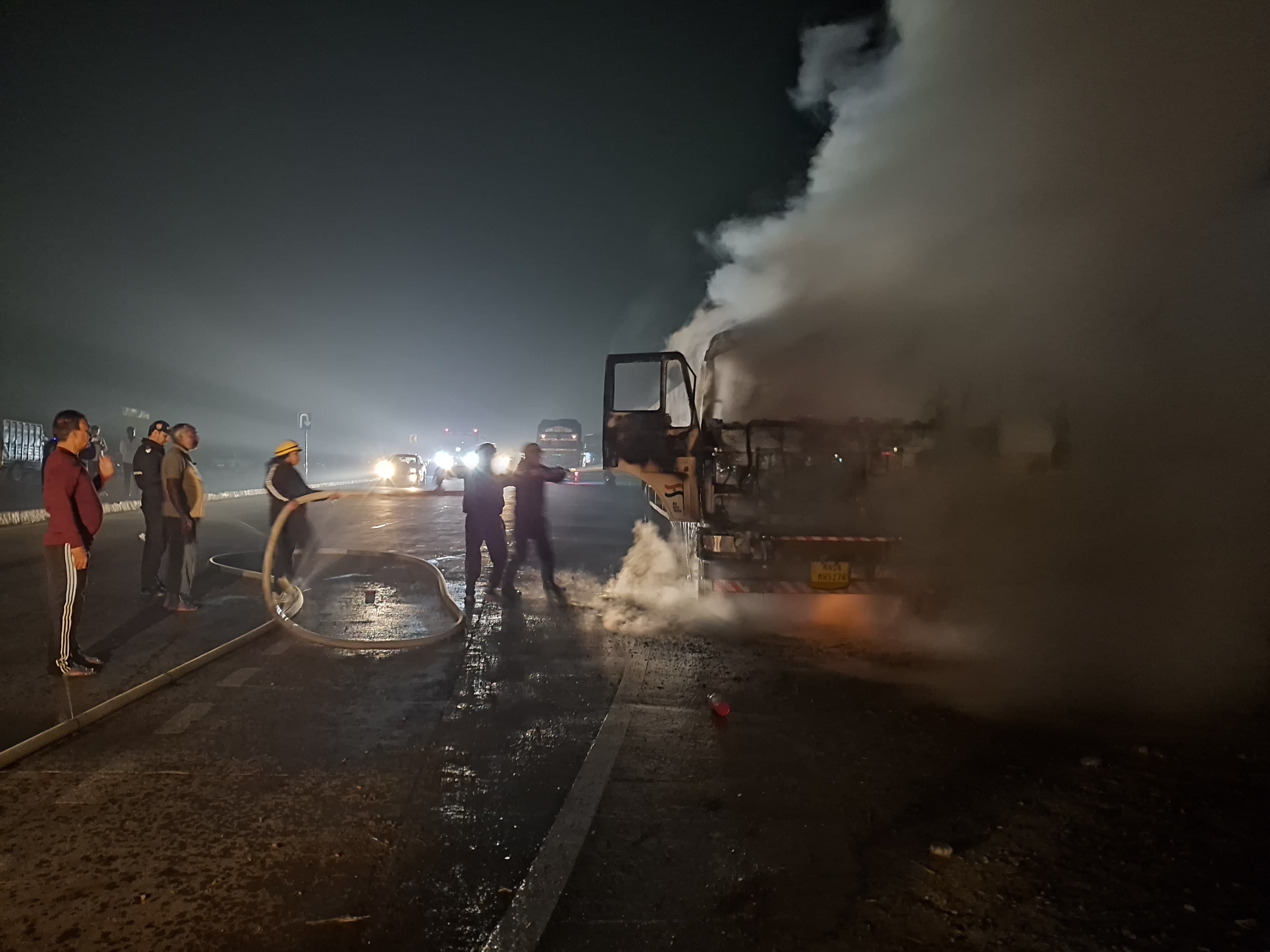 Haridwar container fire