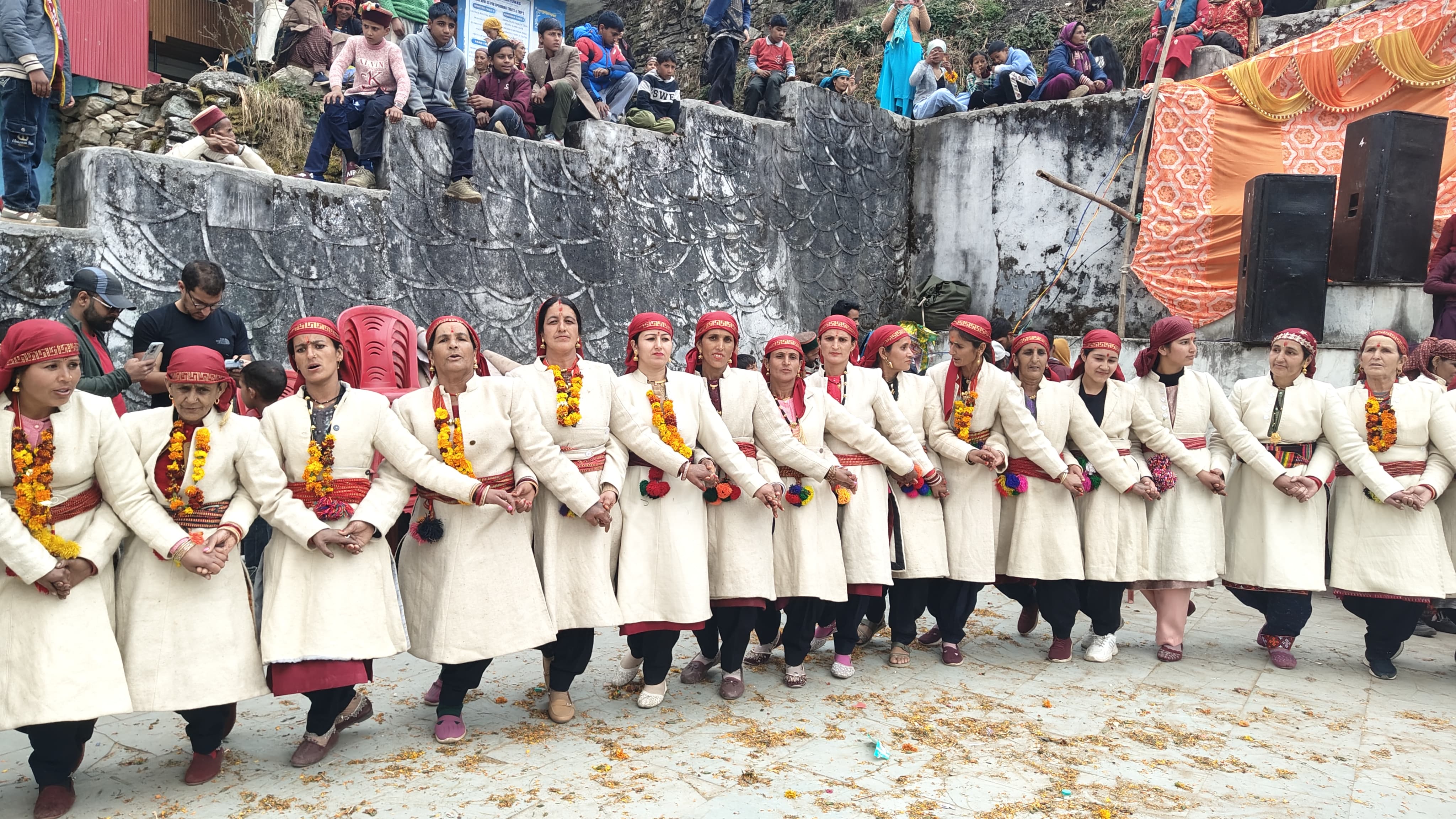 Maiti Dhyani Milan Program Saur Village