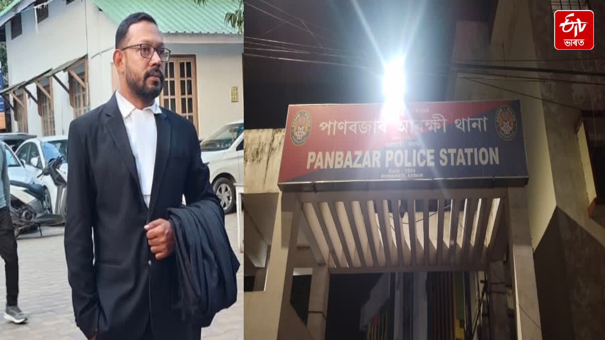 Journalist Dilawar Hussain Majumdar trapped at Panbazar police station
