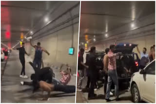 अटल टनल में पर्यटकों ने मचाया हुड़दंग