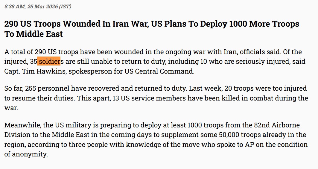 live blog us israel iran war latest update march 25 trump ceasefire netanyahu khamenei strait of hormuz Urdu News