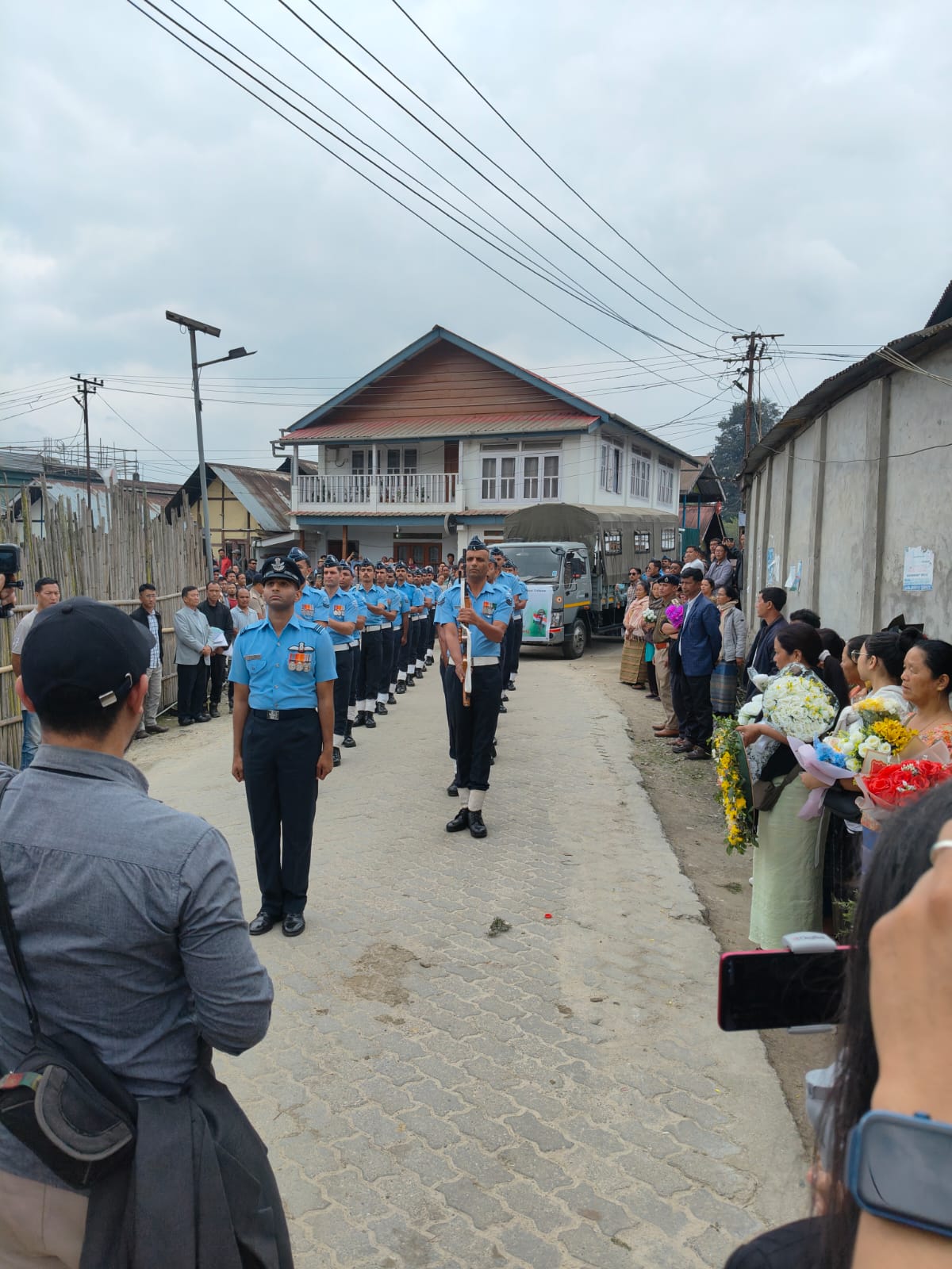 IAF Corporal Tage Hailyang Laid To Rest In Arunachal