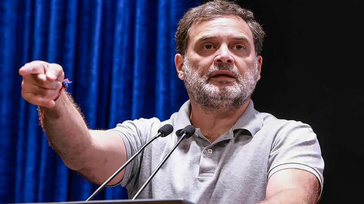 A file photo of Rahul Gandhi.