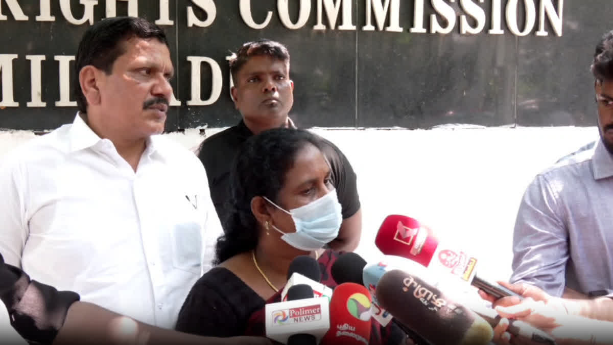 Gangadevi, mother of Anna University sexual assualt convict Gnanasekaran