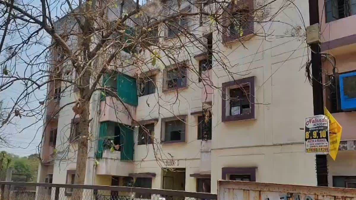 The apartment in STF Colony where the incident took place.