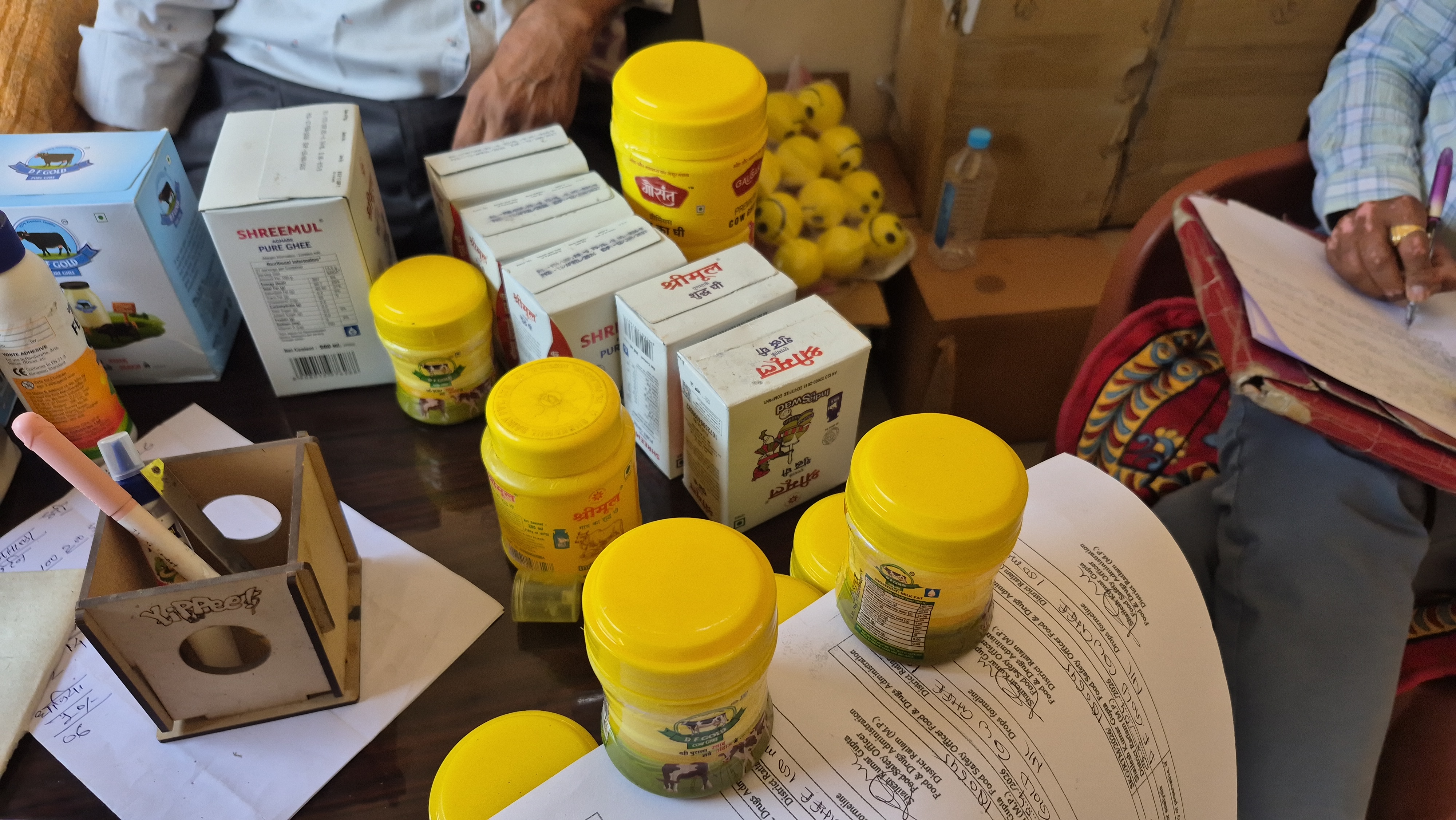 RATLAM ADULTERATED DESI GHEE SEIZED
