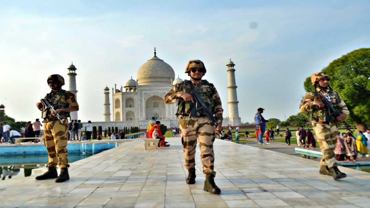 Agra Taj Mahal bomb threat email sent from Kerala security agencies launched search operation