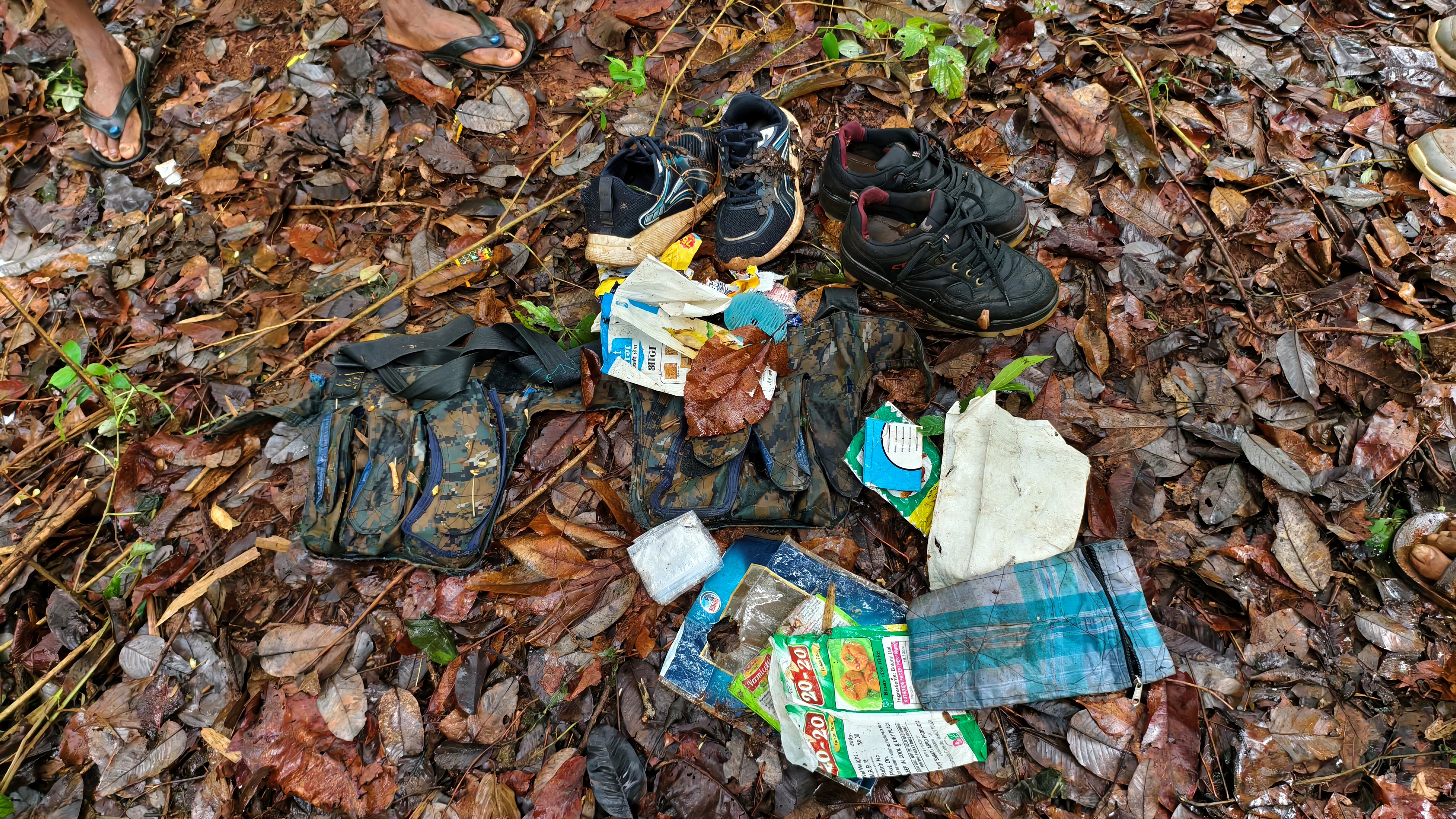 ETV Bharat's ground report from within the forests of Abujhmad, the place where Nambala Keshav Rao alias Basavaraju was neutralised