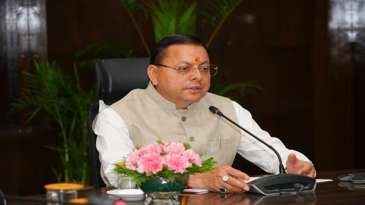 CM Pushkar Singh Dhami