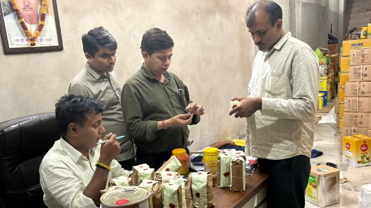 पोकरण में खाद्य सुरक्षा विभाग का कार्रवाई