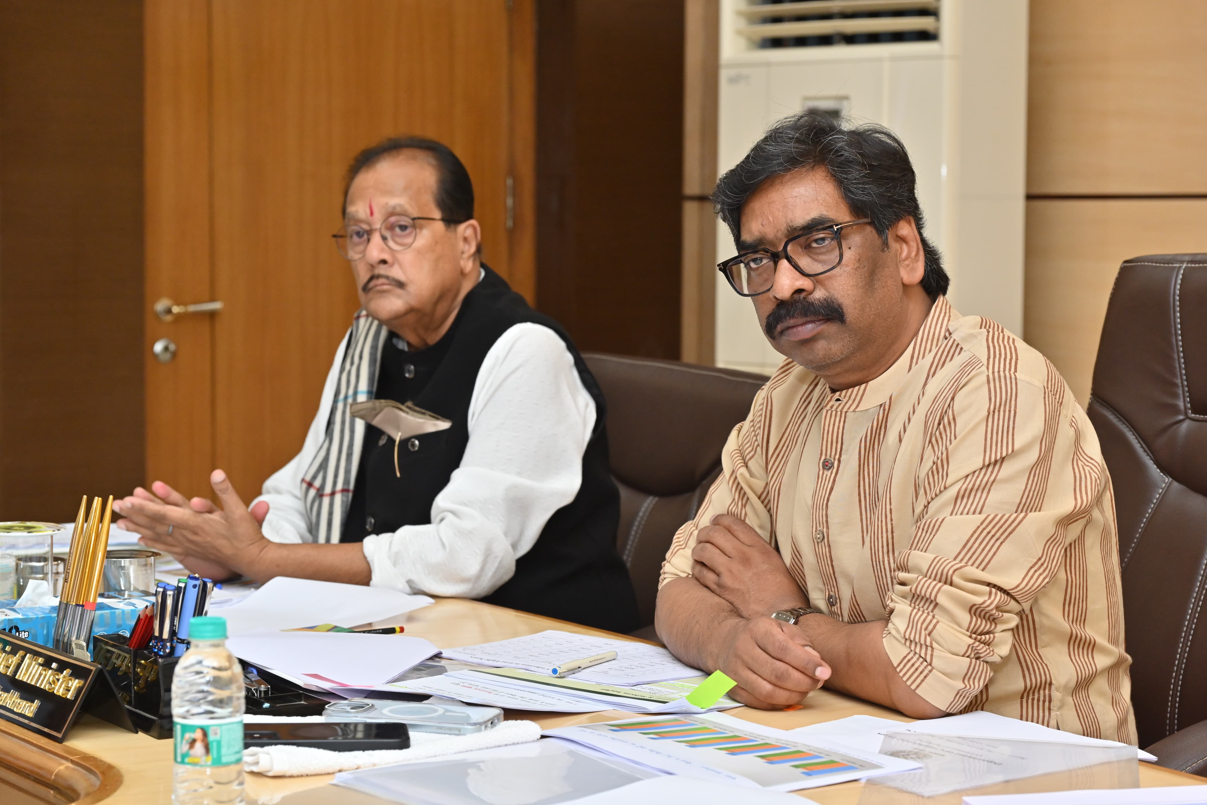 CM Hemant Soren reviewed Commercial Taxes Department in Ranchi
