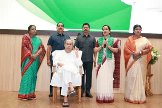 Two years after the major poll debacle faced by Biju Janata Dal (BJD) in the Assembly elections, Sujata Rout Karthikeyan, former IAS officer and wife of Naveen Patnaik's trusted aide VK Pandian, joined the party here on Thursday.