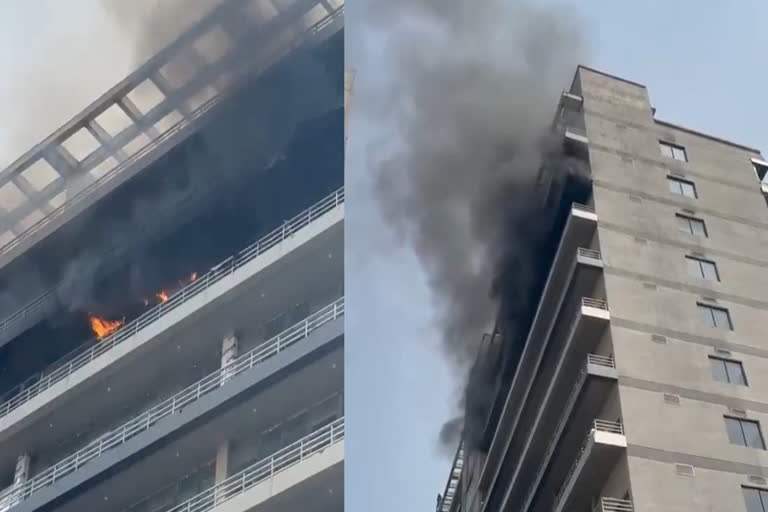 Fire Breaks Out On Ninth Floor Of Greater Noida Commercial Building, No  Casualties