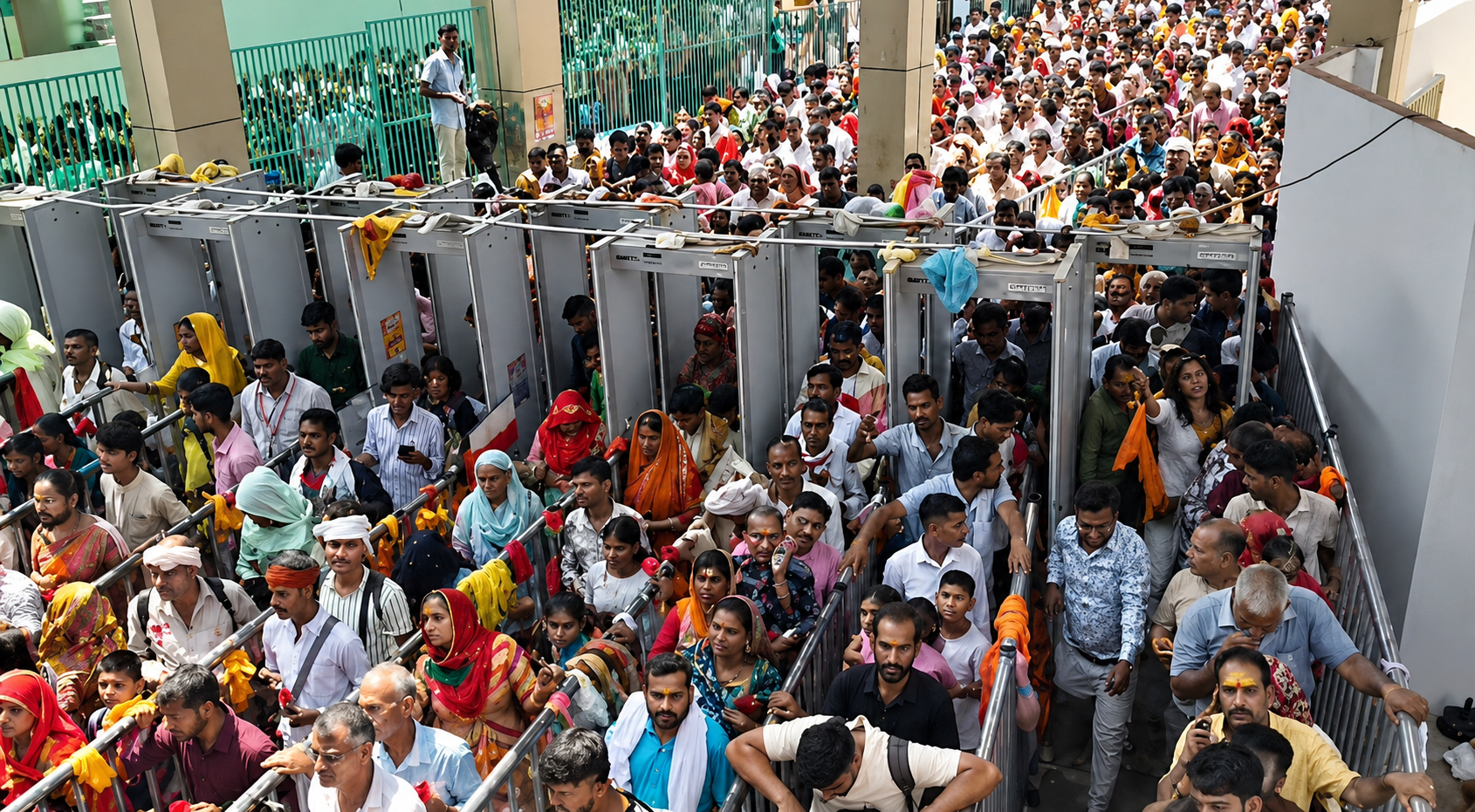 खाटूश्याम में जुटी भक्तों की भारी भीड़