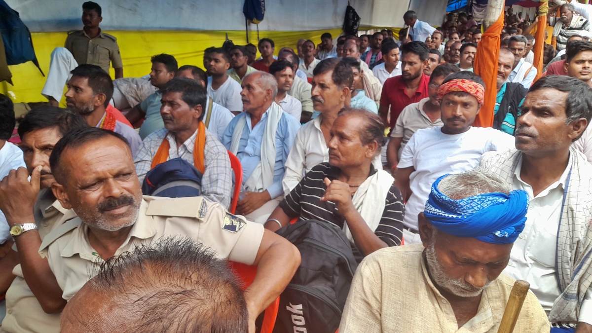 DAFADAR CHOWKIDAR PROTEST IN PATNA