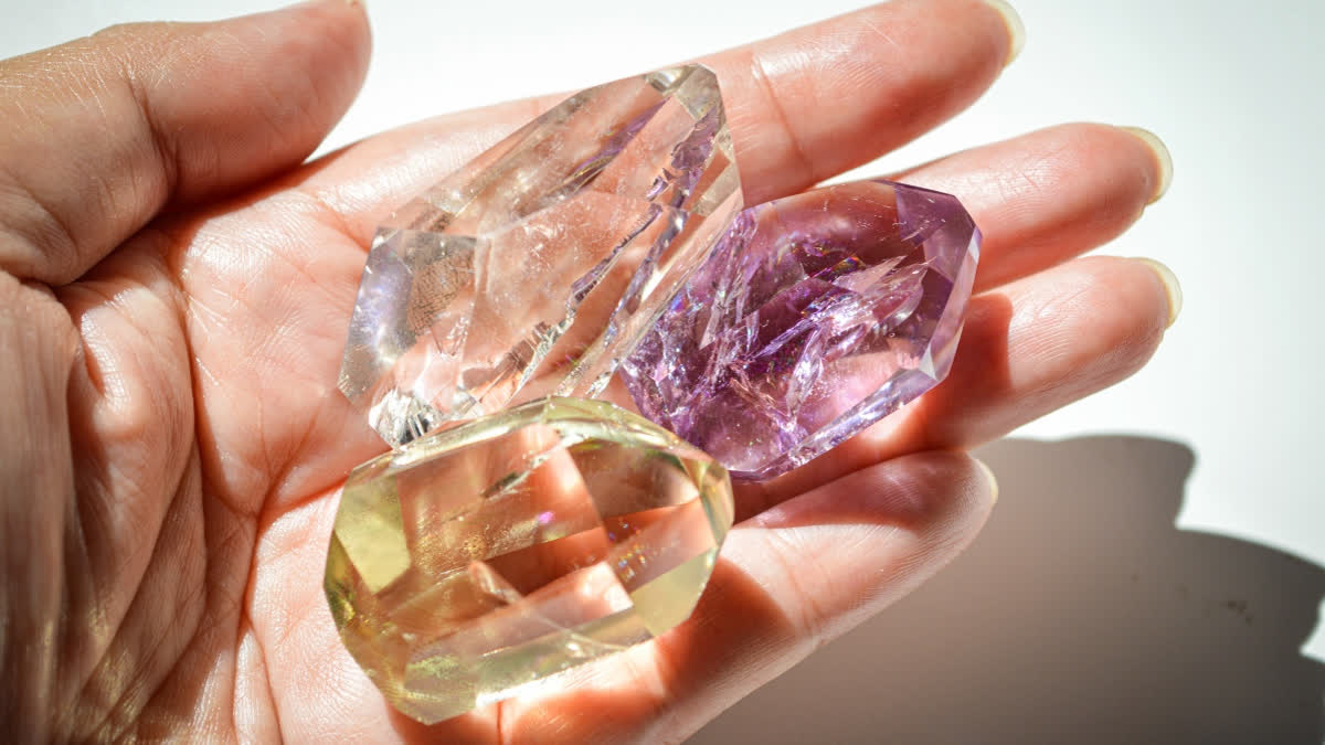 There is no scientific evidence that crystals influence health outcomes beyond placebo (Representational Image)