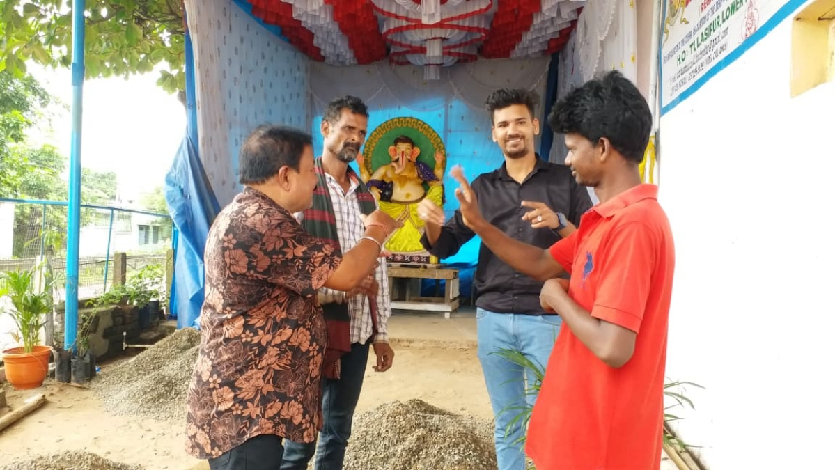 The Silent Creators : Odisha's Deaf & Dumb Community Celebrates Ganesh Chaturthi Their Way In Cuttack