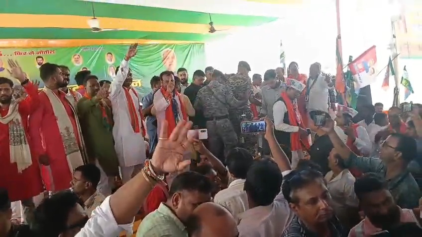 बोचहां में एनडीए कार्यकर्ता सम्मेलन