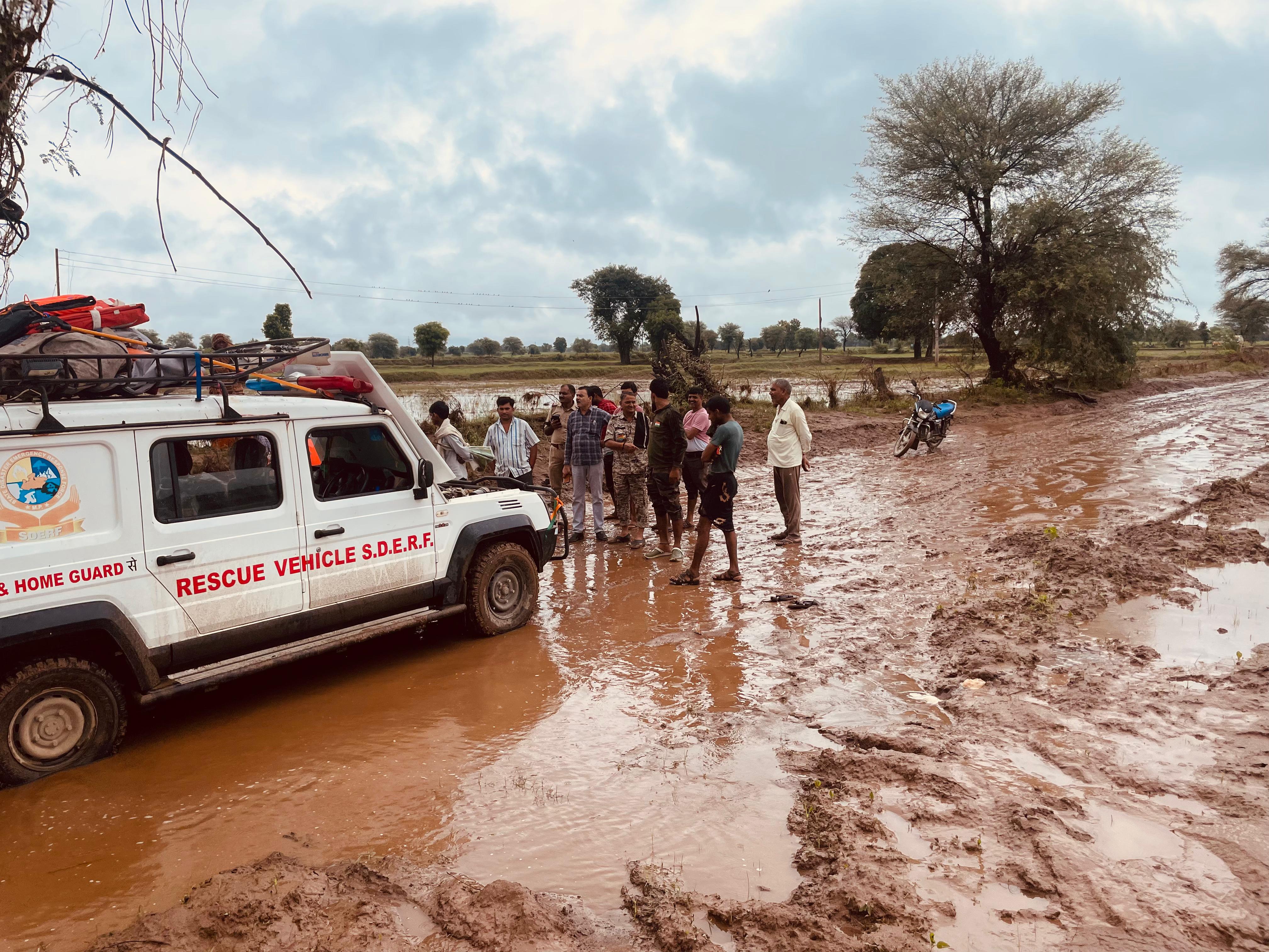 Parvati River Flood Alert