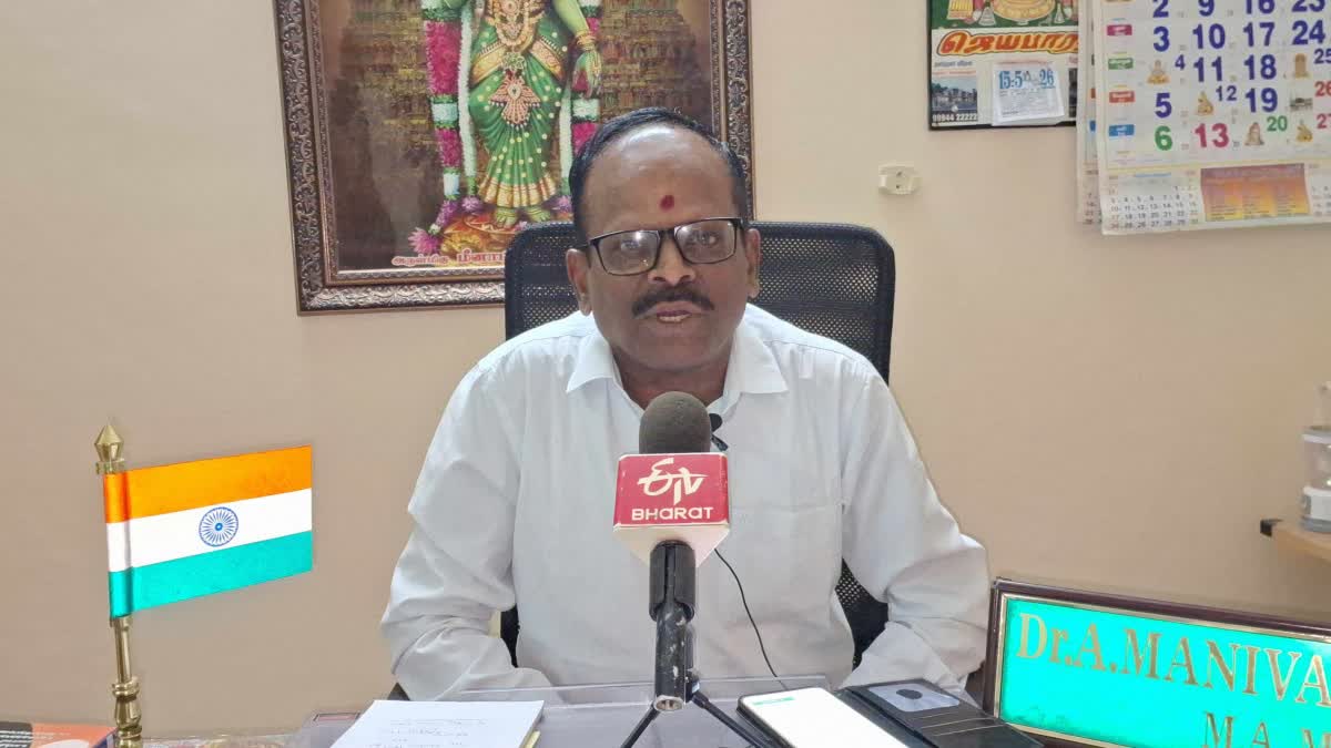விருதுநகர் மாவட்ட முன்னாள் எஸ்பி மணிவண்ணன்