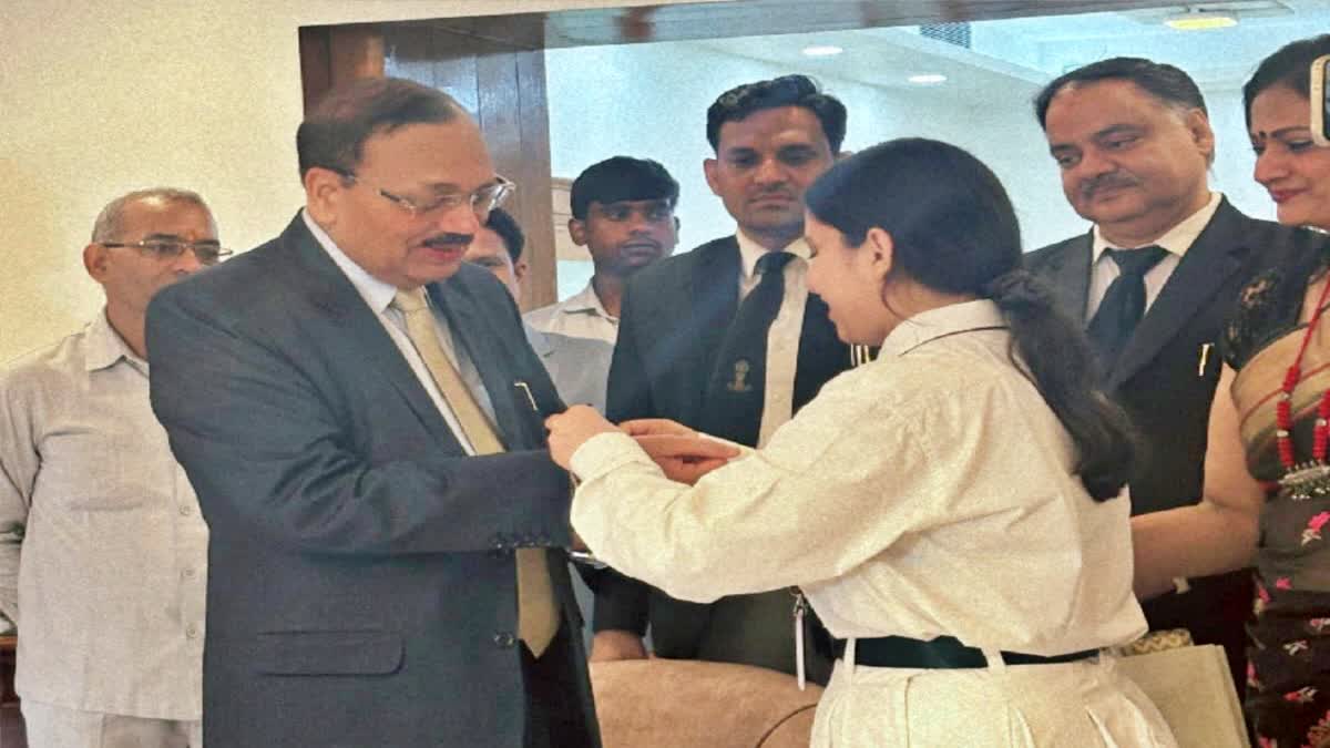 Rakhi tied to CJI Surya Kant