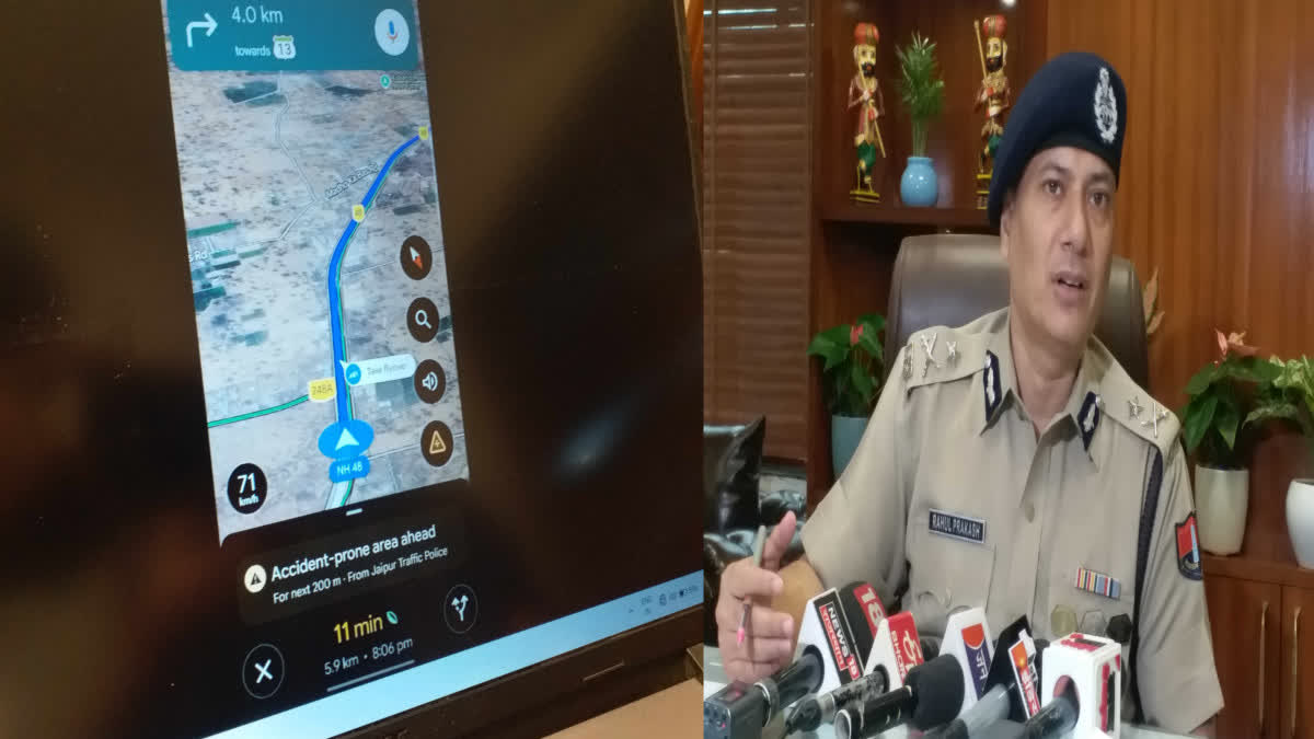 IG Rahul Prakash informs that alerts and details regarding accident-prone spots will be available on Google Maps.