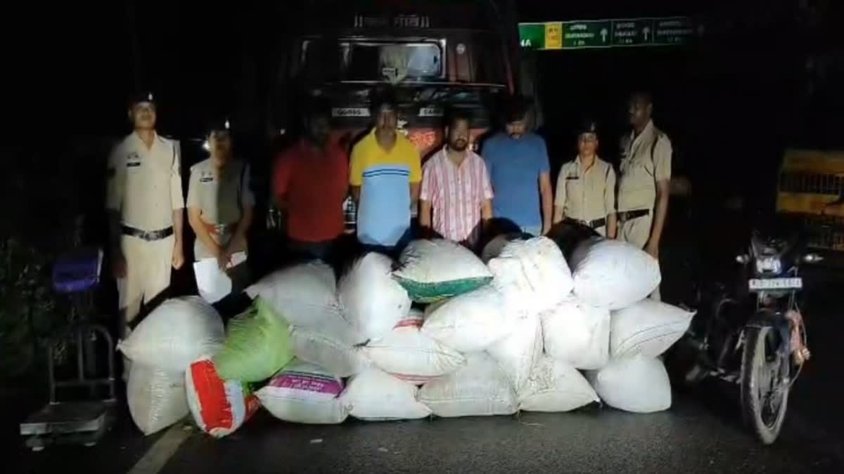 400 kg ganja seized