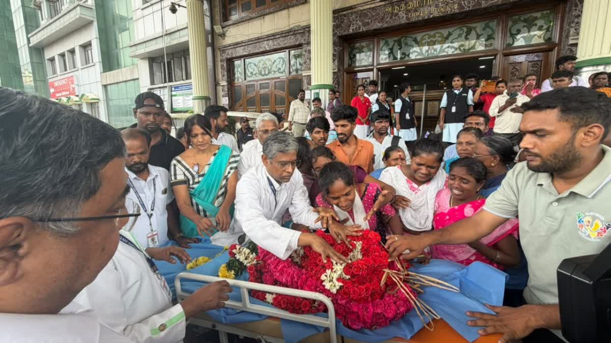 17 month old Brain dead child organs donated, becomes youngest donor of Tamil Nadu