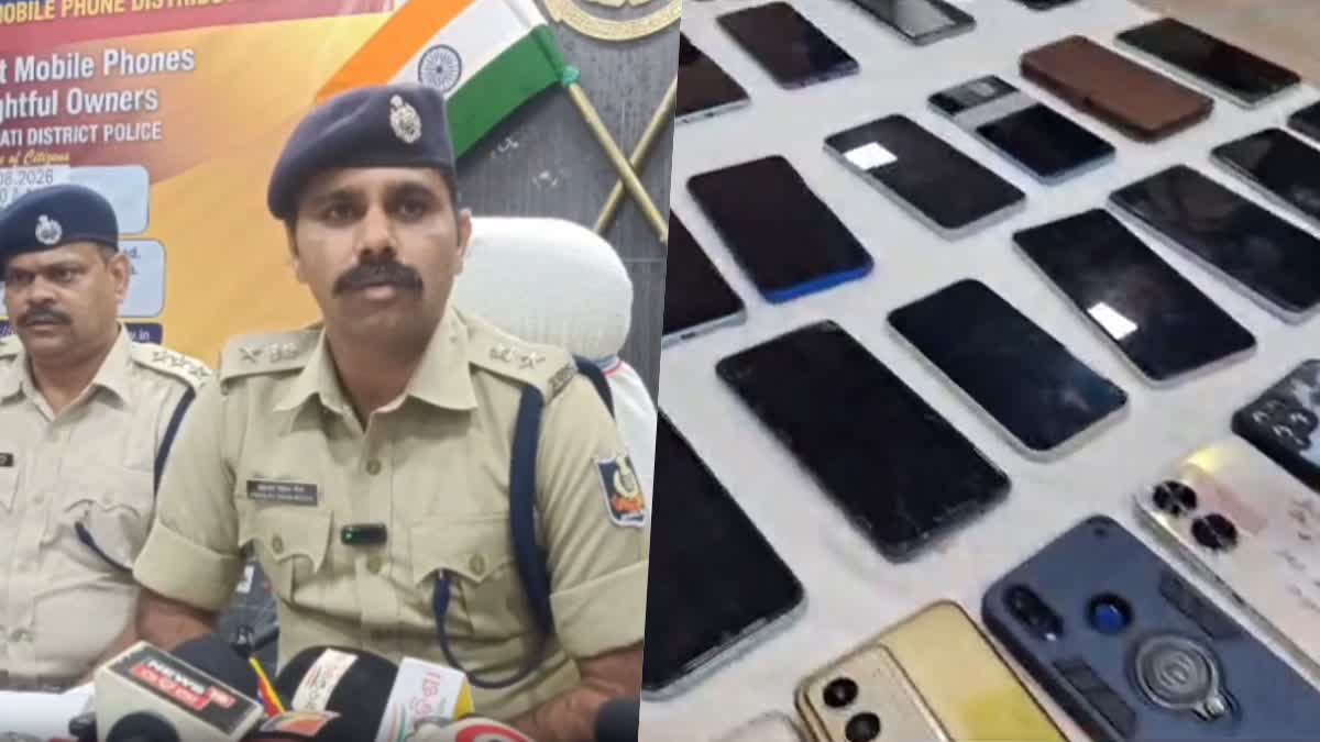 Gajapati police return 100 seized mobile phones to their rightful owners in two months