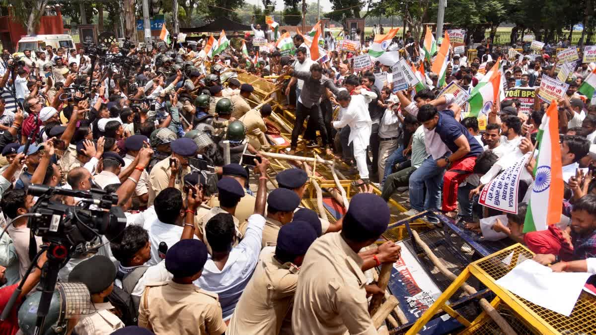Bihar Students Protest