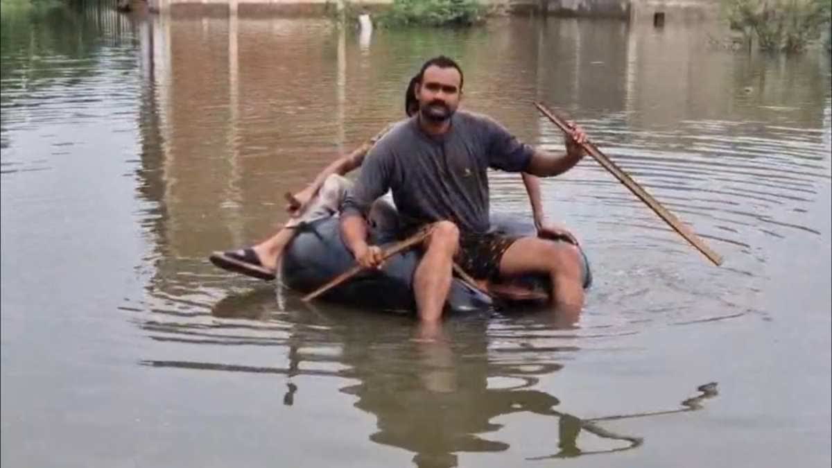REWA FLOOD WATER