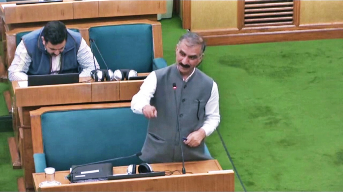 CM Sukhu on Jairam Thakur