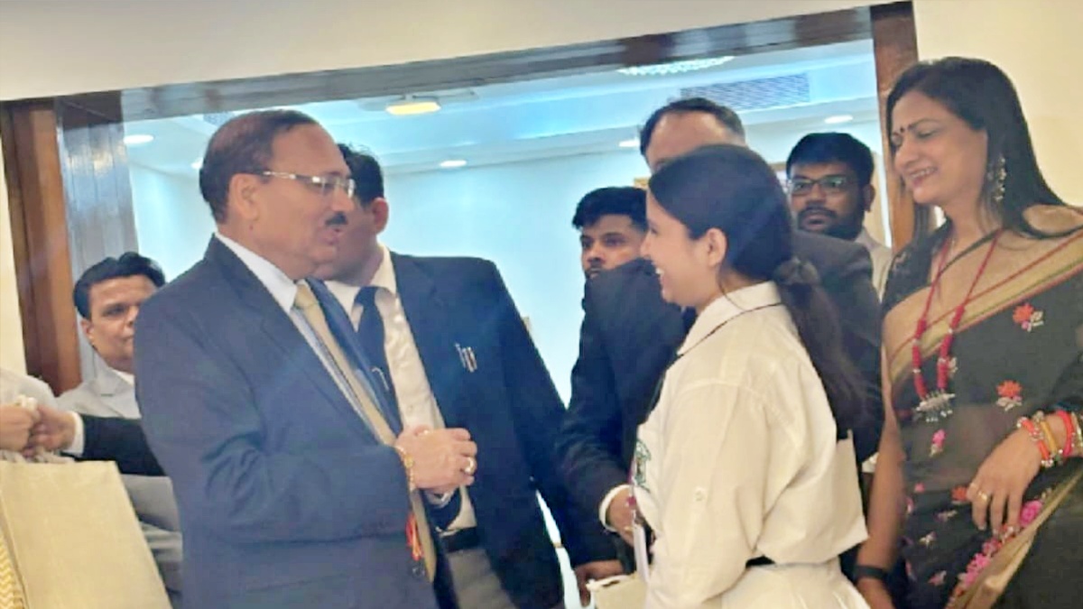 Rakhi tied to CJI Surya Kant