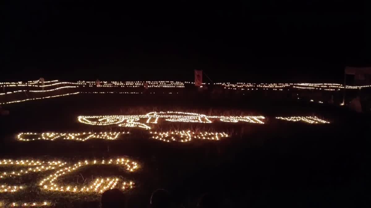assam's love for zubeen garg 10,000 lanterns lit together all religious prayer meeting in jorhat