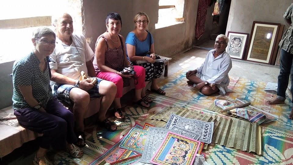 Odisha's Unsung Guru Of Palm Leaf Craft Maga Nayak Who Has Rendered Lifelong Service To 'Pothi Chitra'