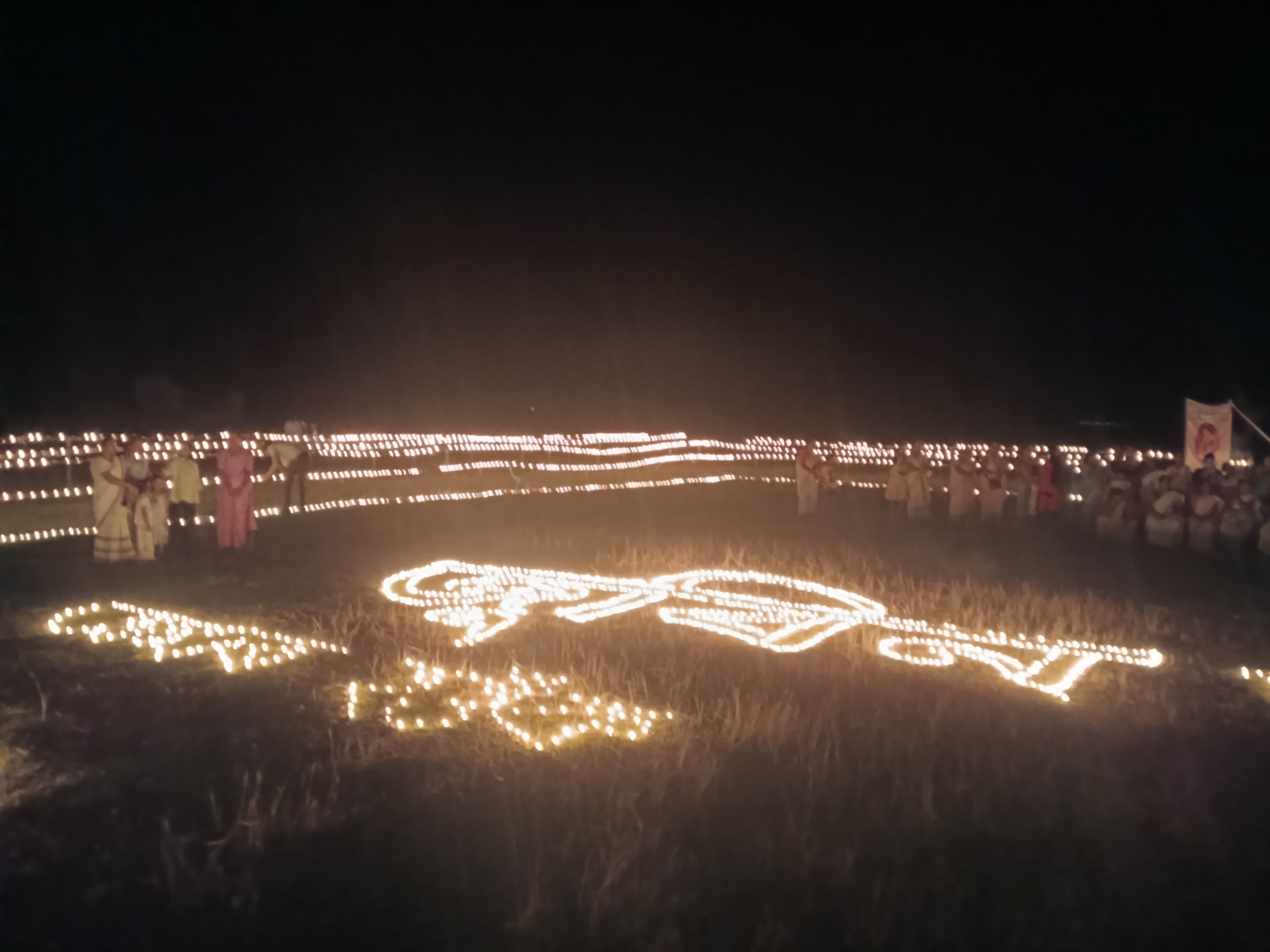 assam's love for zubeen garg 10,000 lanterns lit together all religious prayer meeting in jorhat