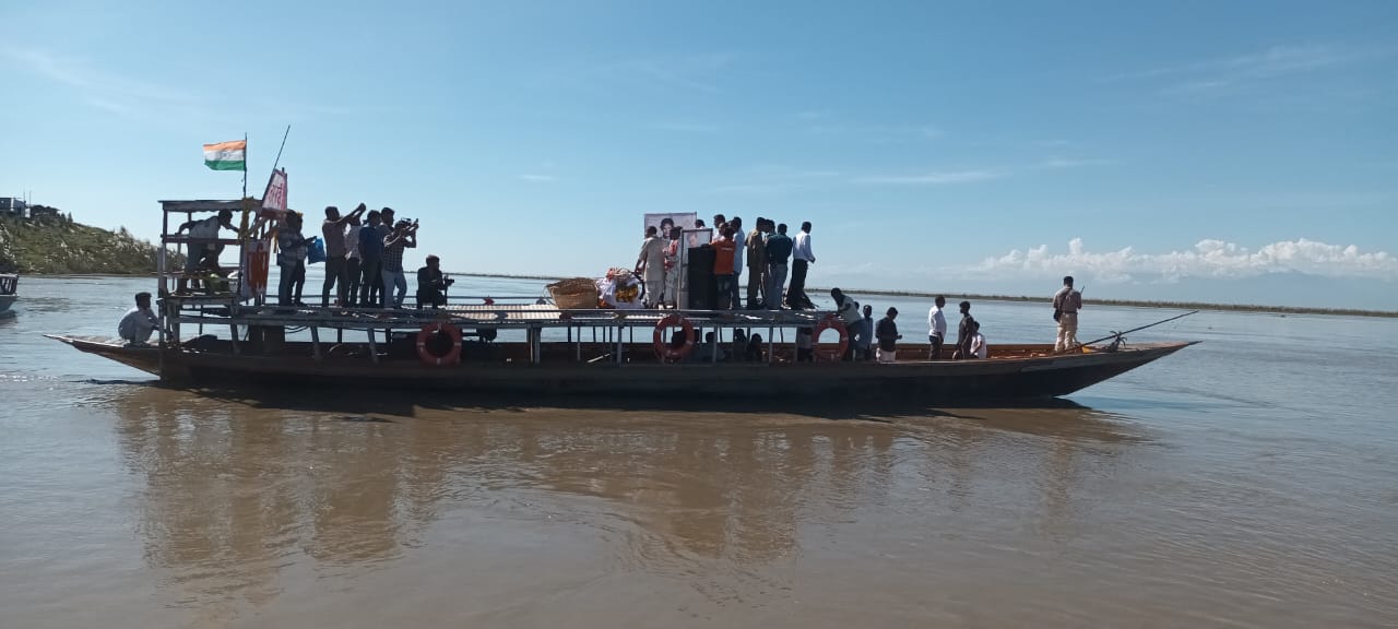 Nagaon Zubeens ashes Immersion