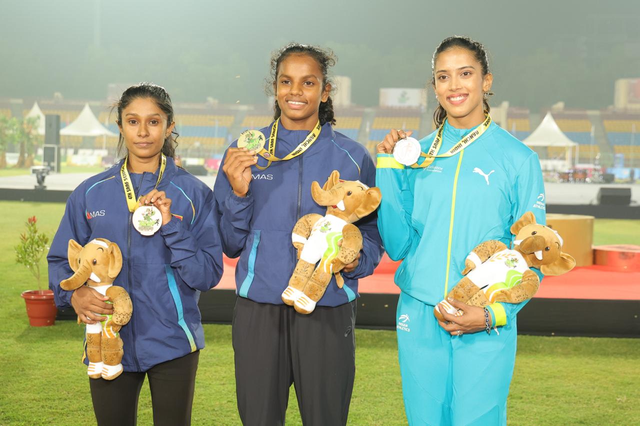 India won five gold medals on first day of South Asian Senior Athletics Championships in Ranchi