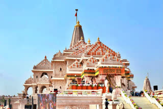 PM Modi hoists the saffron Dharma Dhwaj atop Ayodhya's Ram Temple, marking its completion and calling the moment historic.