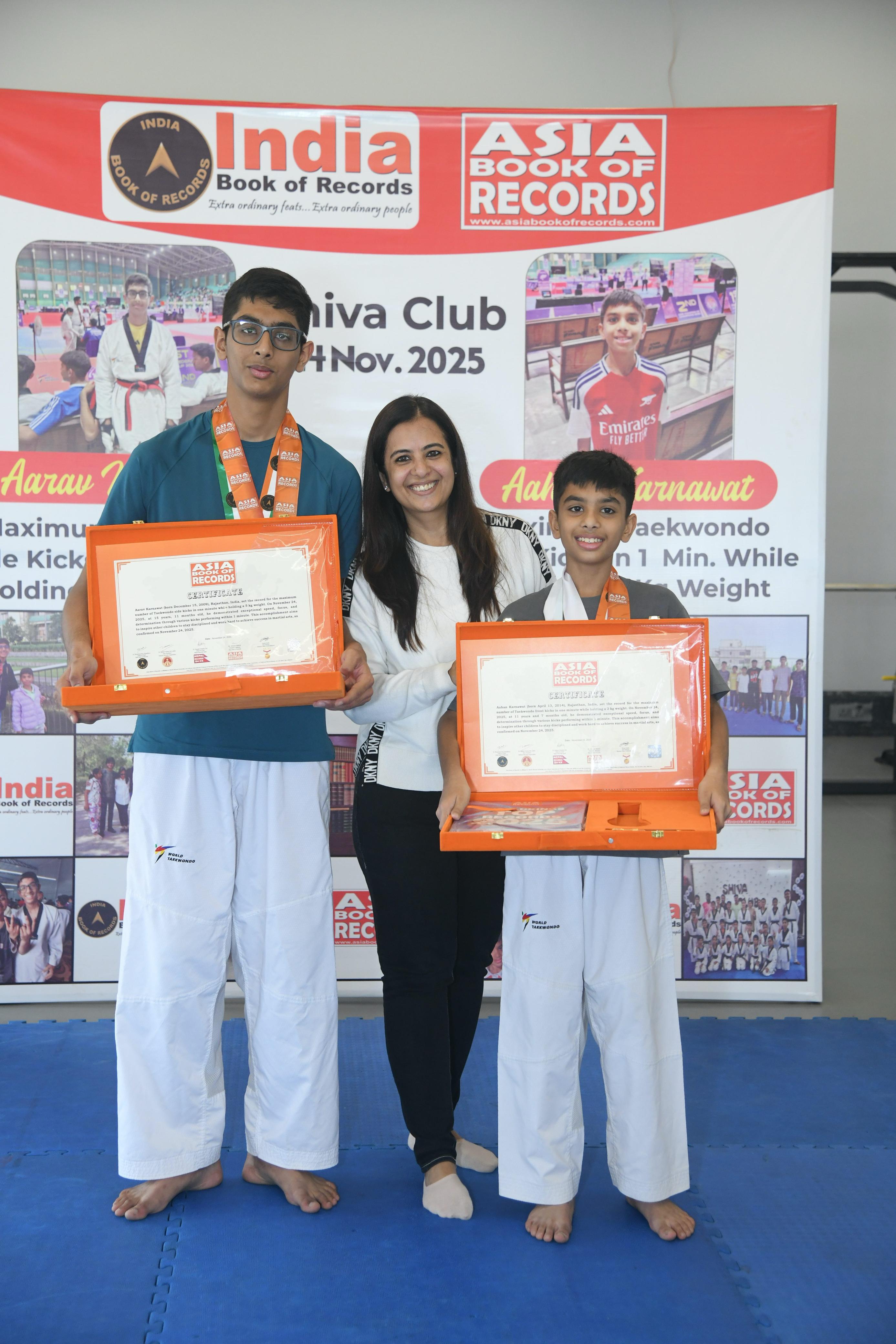 Jaipur Brothers Kick Their Way Into Record Books With Taekwondo Feats