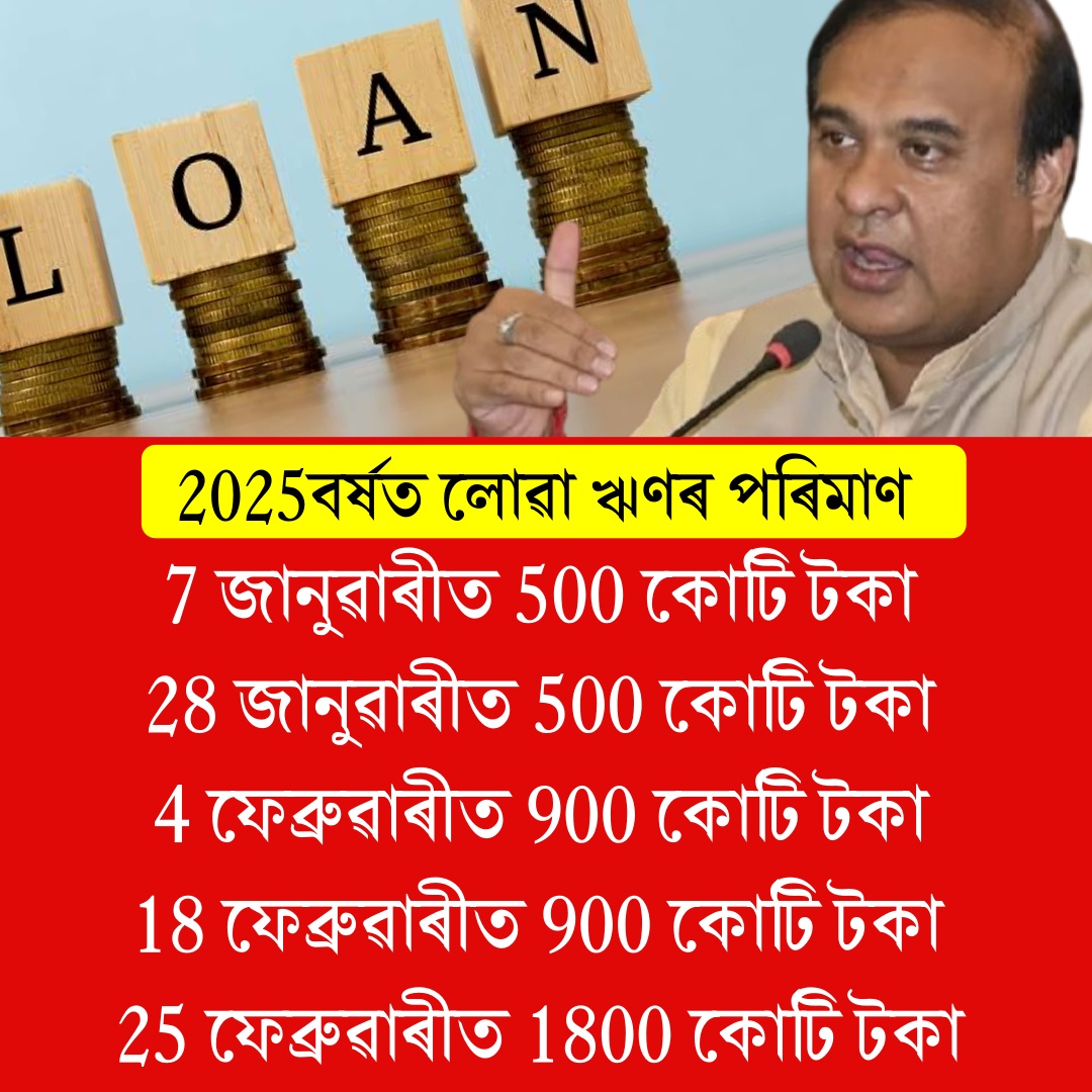 Assam's outstanding debt has rapidly increased to approximately Rs 1.54 lakh crore