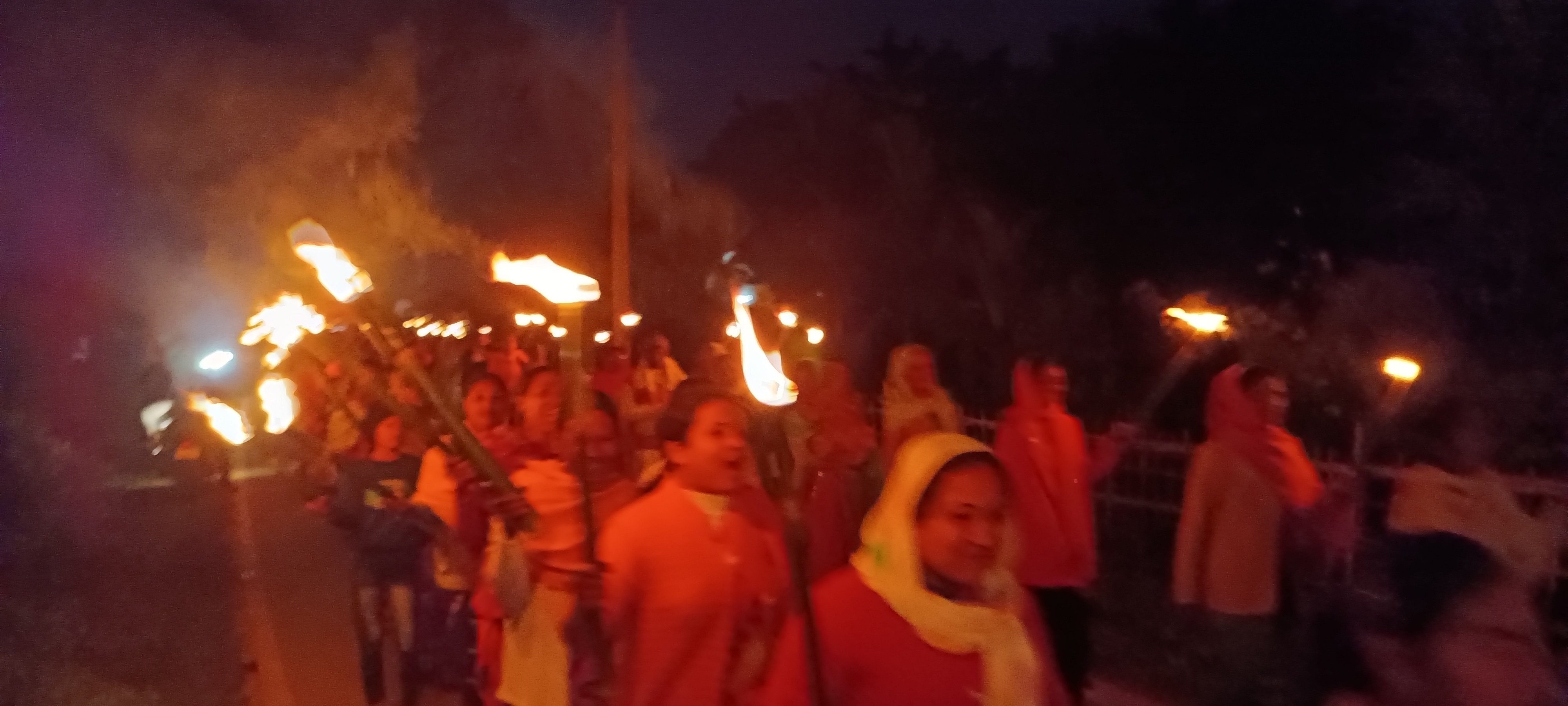 Nath Yogi Sammilani protested demanding satellite autonomy